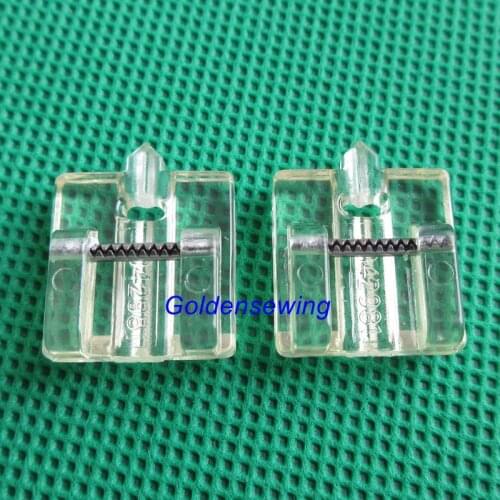 2 PCS INVISIBLE ZIPPER FOOT FITS PFAFF SEWING MACHINE #93-042980-91/8204474-096
