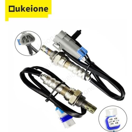 4 wires Lambda Oxygen Sensor Upstream Downstream Heated for 2006 Hummer H3 3.5L Front Rear Three-way catalysis 234-4347 234-4331