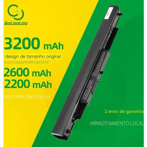 Golooloo 14.4V 4CELL HS04 Laptop battery for HP Pavilion HSTNN-LB6V 14-ac0XX 15-ac0XX 255 245 250 G4 240 HS03 hstnn lb6v