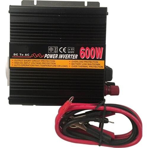 600W Vehicle Inverter 12V-220V Vehicle Inverter Truck Power Socket Charger
