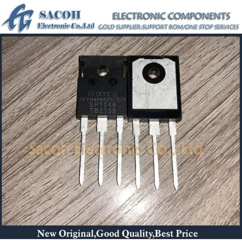 Free Shipping 10Pcs IXYH40N120C3D1 or IXYH40N120C3 or IXYH40N120B3D1 or IXYH40N120B3 TO-247 40A 1200V High-Speed IGBT