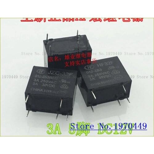 JZC-32F 012-ZS3 3A 5 HF32F 012-ZS