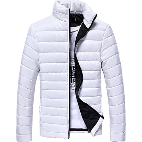 2020 New Winter Jackets Parka Men Autumn Winter Warm Outwear Brand Slim Mens Coats Casual Wind breaker Ultra-thin Jackets Men