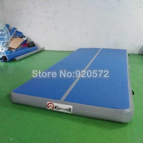 Free Shipping Free Pump 4x4x0.3m Factory Price Inflatable Gym Air Mat Airtrack For Sale Home Gym Equipment Inflatables