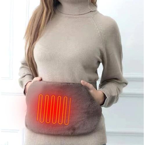 Heating Belt Adjustable Waist USB Electric Heating Magnetic Therapy For For Menstrual Cramp Lumbar Abdominal Leg Pain Relief