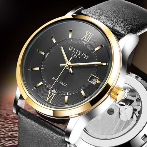 Elegant Watch - Mechanical Watches for Men Business Travel - Casual Office Work School Wrist Watch by Japanese Movement 30M ATM