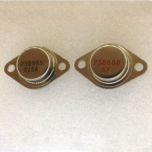 A pair for 2pcs 2SD555 2SB600 B600 D555 new original