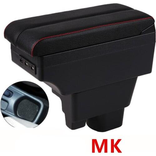 For Geely MK armrest box central Store content Storage box King kong armrest box with USB interface