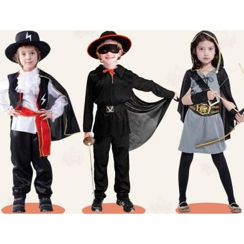 Righteous Warrior Cross Halloween Romper Cosplay Costumes Kids Lightning Super Hero Carnival Party Costumes Performance clothing