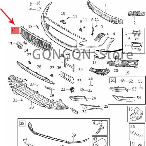 CAR trellis 2017-2020vol vov90 s90l s90 grid window screen window water tank protective net cover protective grid