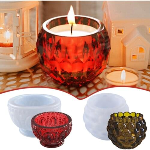 Silicone Stencils DIY Candle Holders Special Decoration Craft Supplies for DIY Resin Epoxy Casting