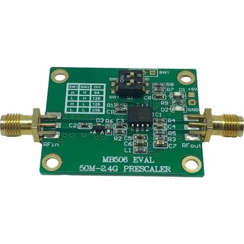 Frequency Divider Module MB506 Frequency Division 2.4GHz Microwave Prescaler 64 128 256