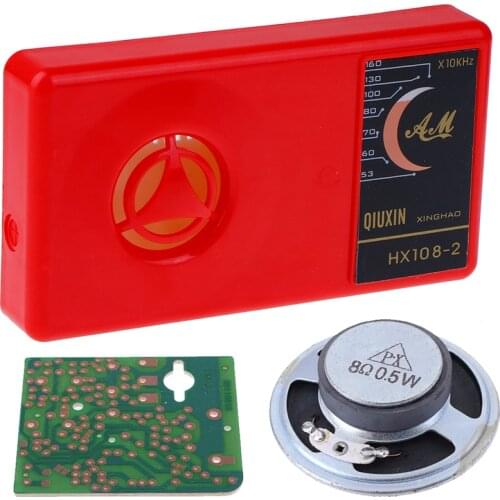 1 Set 7 Buis Am Auto Radio Elektronische Diy Kit Voor Auto Radio Cassette Elektronische Learning Kit HX108-2