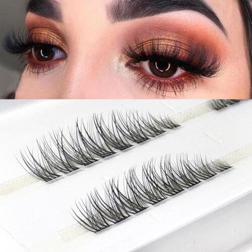 1 Set Fake Lashes Kit Dramatic Fluffy DIY Mixed Specification Individual Lashes Kit for Women Makeup