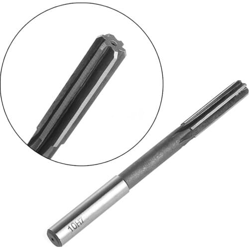 10mm HSS Straight Shank Chucking Reamer Machine Reamer Milling Cutter Tool