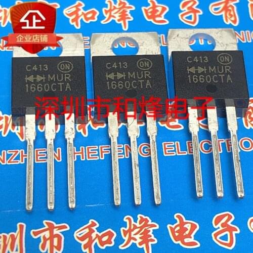 100% New&original MUR1660CTA TO-220 600V 16A