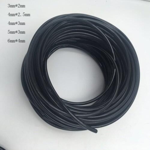 20m/lot 1 row uv ink pipe hose for konica spt xaar polaris printhead for myjet human gongzheng crystaljet uv falt printer 6*4mm