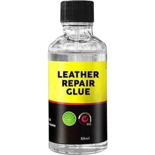 50ml Leather Repair Agent Transparent Leather Repair Glue Stable Durable Leather Jacket Sofa Leather Care Agent Fast Bonding