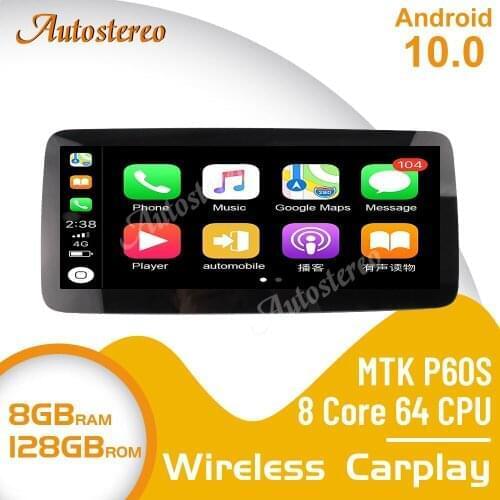 8+128G Carplay For Mercedes-Benz SLK Class SLK200 SLK230 R172 Android Screen GPS Navi Radio Receiver Auto Stereo Audio Head Unit