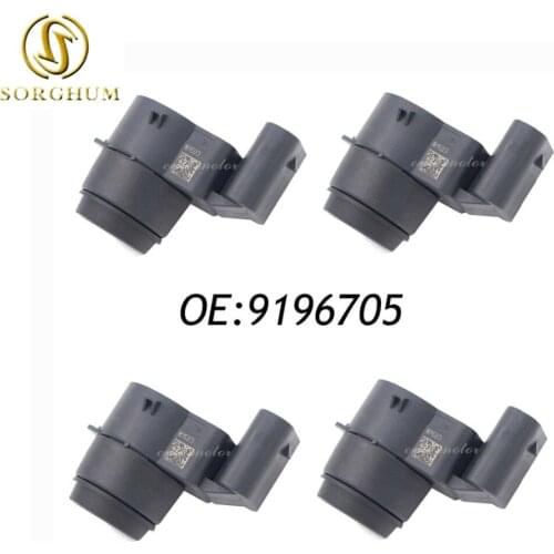 New 4PCS PARKING SENSOR PDC FOR BMW 1 Series 3 Series X1 Z4 E81 E82 E87 E88 E90 E91 E92 E93 R55 R56 R57 OEM 66209196705 9196705