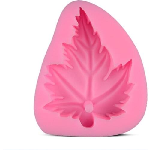 Leaf Shape Cupcake Cake Decorating Mold Silicone Form For Fondant Sugarcraft Diy Sugar Soap Mould Paste Tools E806