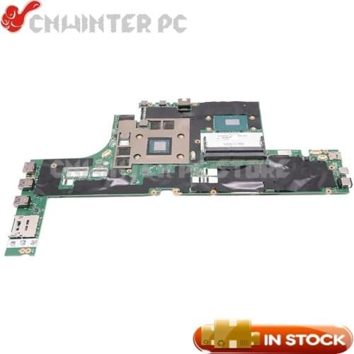 NOKOTION For Lenovo ThinkPad P53 laptop motherboard SRF6U i7-9750H CPU Quadro T1000 4GB GPU 02DM439
