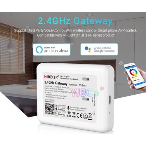 Miboxer WL-Box1 2.4GHz Gateway Wifi controller DC5V compatible with IOS/Andriod system Wireless APP Control for led strip light