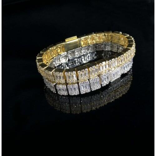 New Baguette Tennis Bracelet and chain