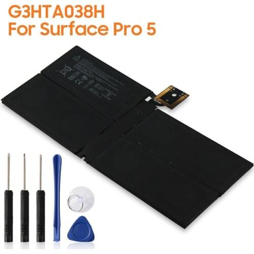 Original Replacement Battery G3HTA038H For Microsoft Surface Pro 5 Pro5 DYNM02 Surface Pro 6 Pro6 Authentic Tablet Battery
