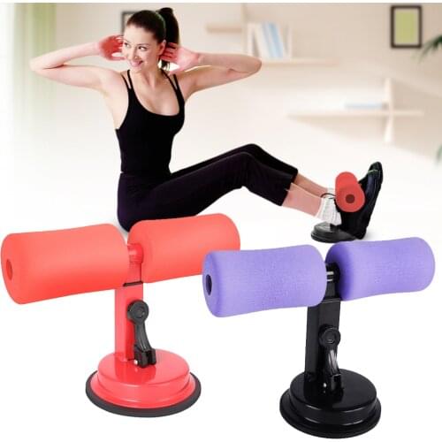 Sit Up Adjustable Assistant Abdominal Core Workout Fitness Adjustable Sit Ups Exercise Equipment Portable Situp Suction Home Gym