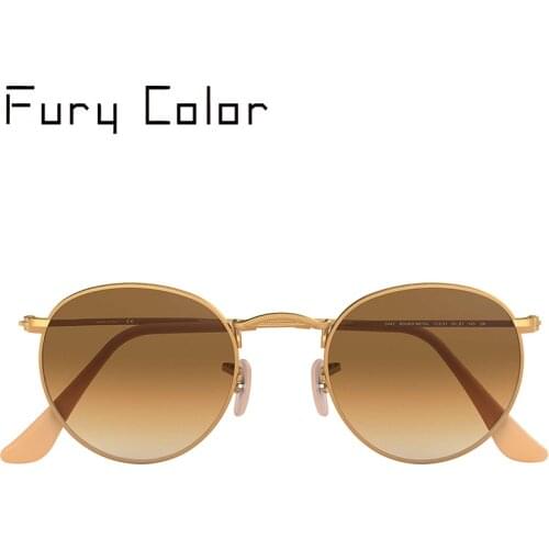 G15 Glass Lenses Retro Small Round Metal Black Frame MEN WOMEN Sunglasses Gothic Steampunk Sun Glasses Mens Womens UV400 Male