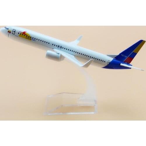 16cm Air Colombia SATENA Airlines Airplane Model Boeing 737 B737 800 Airways Plane Model Aircraft Free Shipping