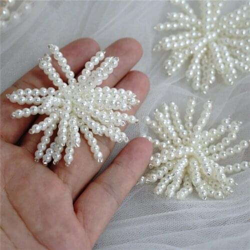 3D ABS Imitation Ivory Pearl Beads Handmade Sewing for DIY Wedding Party Craft Headband Craft Pearls Clothing Accessories