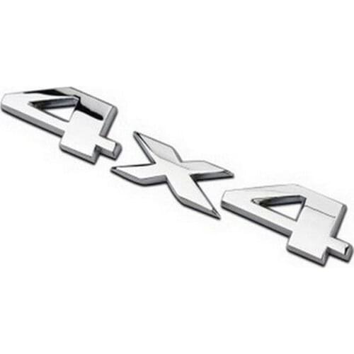 3D 4x4 Four Wheel Drive Car Sticker Logo Emblem Badge Decals Car Styling Accessories Car 4x4 Decorative Car Sticker Decorative