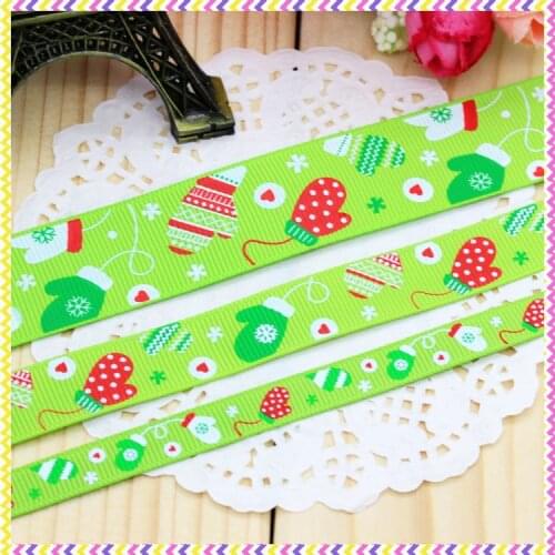 Free shipping christmas socks 3 size options printed grosgrain ribbon hairbow headwear party decoration diy wholesale OEM P3460
