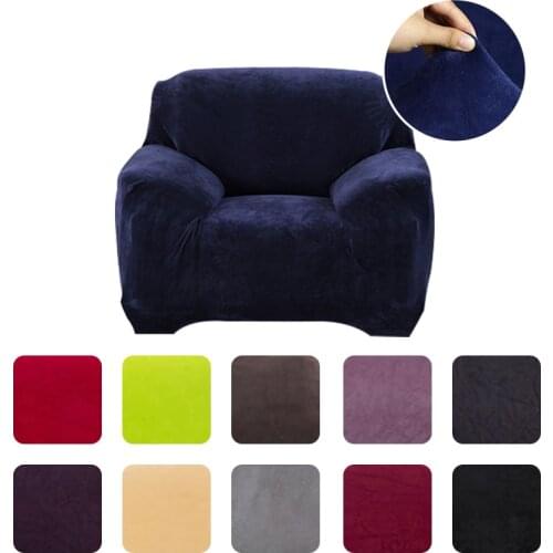 Modern Plush Sofa Cover for Living Room L Shape High Quality Stretchable Elastic Sofa for Sofa and Armchair Cover Chaise Lounge