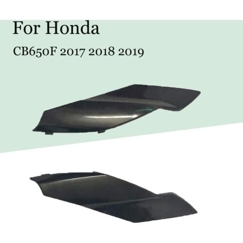 For Honda CB650F 2017 2018 2019 Motorcycle black & carbon fibre tailstock left and right small side panel Two styles Accessories