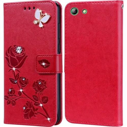 Flip Phone Case for Elephone S7 Cover for Elephone s7 Bling Flower 3D Diamond Premium Leather Wallet Case