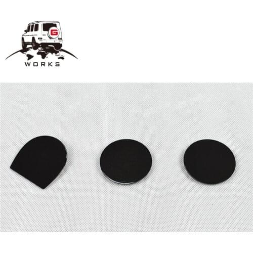 G class plug cover for W463 G Class PLUG COVER for trunk door spare tire holes white and black color