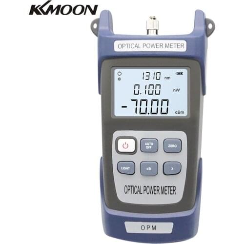 KKMOON Handheld Optical Power Meter Red Fiber Light Decay Testers Fiber Optic Cable Tester Visual Fault Locator