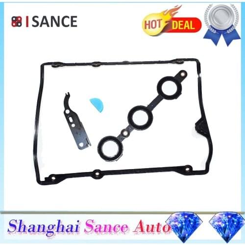 ISANCE Valve Cover Gasket Kit 078198025, 058198217 For Audi A6 A4 Allroad Quattro / VW Passat 2.8 2.7 V6 1998-2005 (DXBVW002)