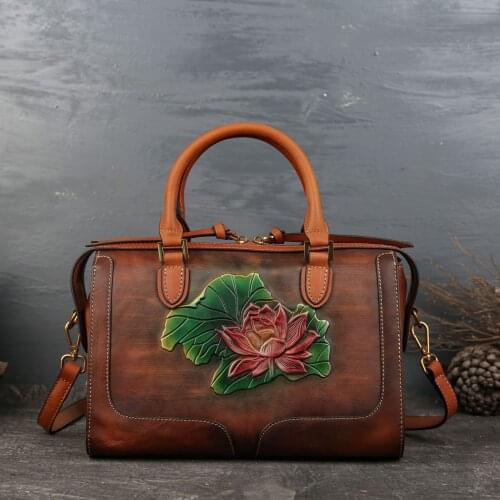 Beautiful vintage cross body bags for women new arrival quality genuine leather shoulder bag handbags elegant messenger bags