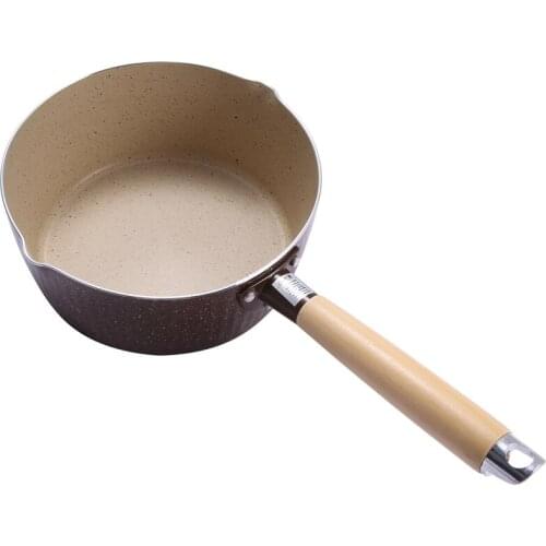 Kitchen Cooking Pot Maifan Stone Non-Stick Cook Noodles Hot Milk Soup Pots Japanese-Style Snow Pan Cooker Universal Cookware 18C