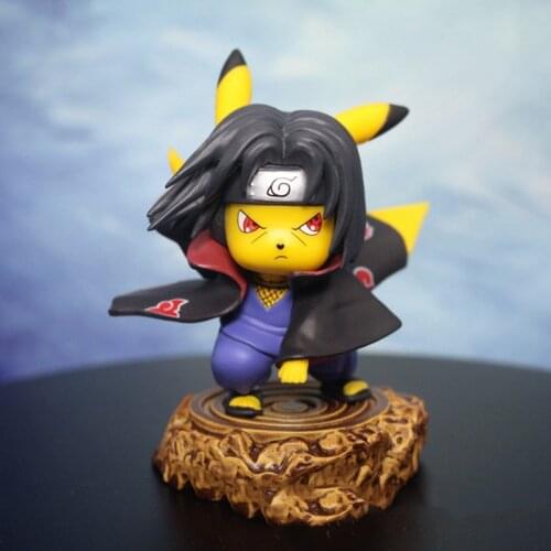 Pokemon Dolls Pikachu Cos NARUTO Uchiha Ltachi Action Figures Models Furnishing Articles A Gift of Toys for Children
