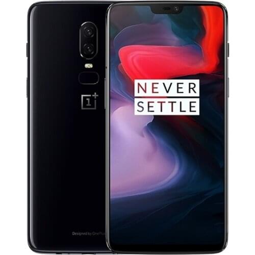 New Unlock Original Version Oneplus 6 Android Smartphone 4G LTE 6.28" 8GB RAM 256GB Dual SIM Card 1080x2280 pixels Mobile Phone