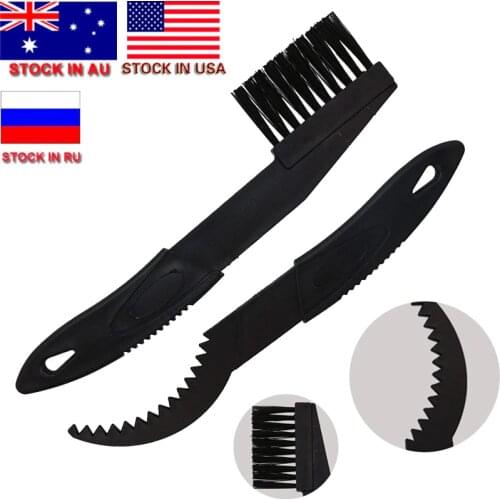 Dropshipping 2 PCS Bicycle Chain Clean Brush Cleaning Bike Cycling Cleaner Scrubber Tool Bicycle Repair Tools Hot Sale