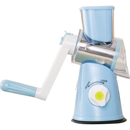 Manual Spiralizer Vegetable Slicer Multifunction Kitchen Vegetable Fruit Potato Cutter Stainless Steel Salad Pasta Maker Grater