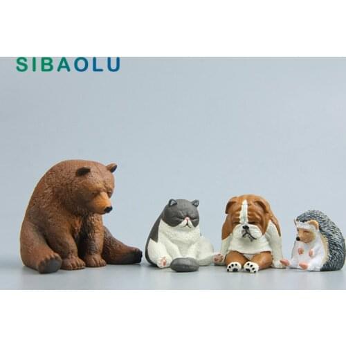 Sitting Bear Cat Dog Hedgehog Elephant animal fridge magnets whiteboard sticker Refrigerator Magnets Kids gifts Home Decoration