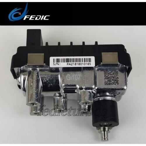 Turbocharger electronic actuator G-107 712120 6NW008412 GTA2260VK 750773 for BMW 330 d (E46) 150 Kw 204 HP M57N Euro 4 2002