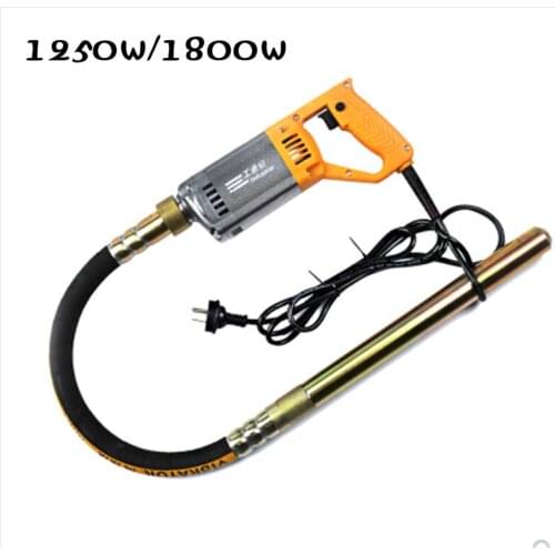 35mm 220V Concrete Vibrator 1280W/1800W With Copper Motor vibrator for concrete